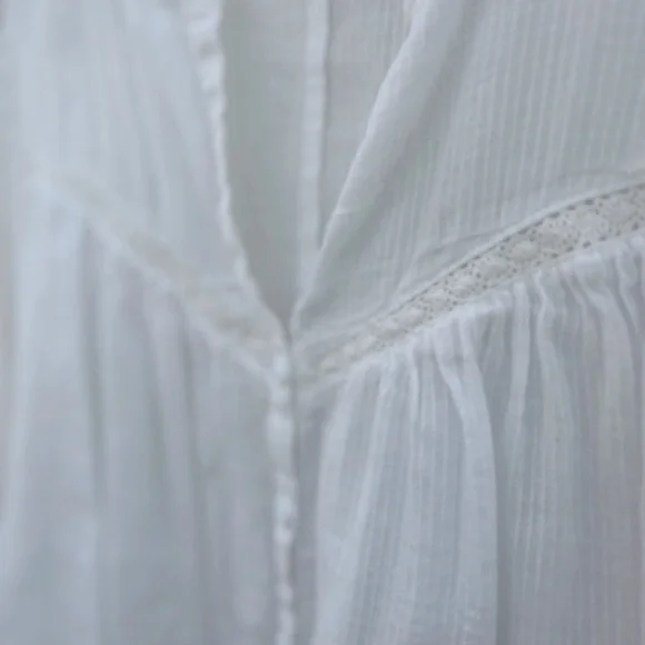 Bohme White Peasant Top - Picture 2 of 2